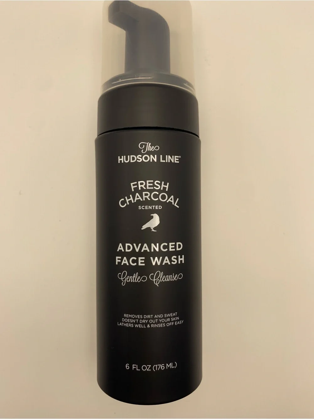 Hudson Line advanced face wash fresh charcoal gentle cleanser mens grooming